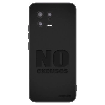 Picasee husă neagră din silicon pentru Xiaomi 13 - No Excuses