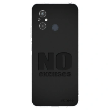 Picasee husă transparentă din silicon pentru Xiaomi Redmi 12C - No Excuses