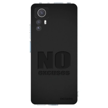 Picasee husă transparentă din silicon pentru Xiaomi Redmi Note 12S - No Excuses
