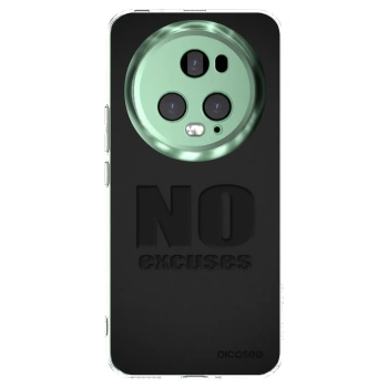 Picasee husă transparentă din silicon pentru Honor Magic5 Pro - No Excuses