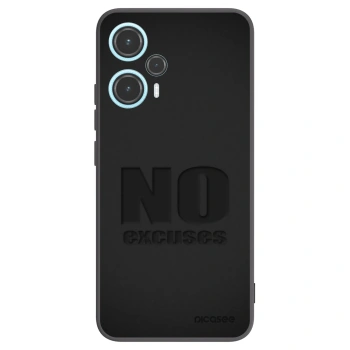 Picasee husă neagră din silicon pentru Xiaomi Poco F5 - No Excuses