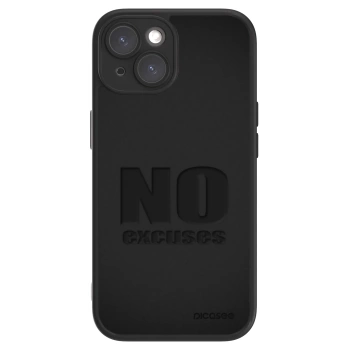 Picasee ULTIMATE CASE pentru Apple iPhone 15 - No Excuses