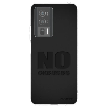 Picasee husă transparentă din silicon pentru Xiaomi Poco F5 Pro 5G - No Excuses