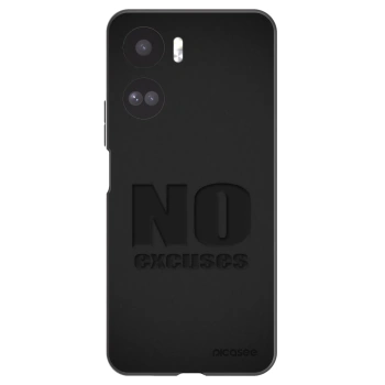 Picasee husă neagră din silicon pentru Honor 90 Lite 5G - No Excuses