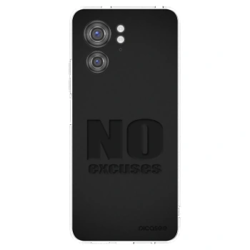Picasee husă transparentă din silicon pentru Motorola Edge 40 - No Excuses