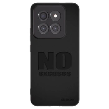 Picasee husă neagră din silicon pentru Xiaomi 14 Pro - No Excuses