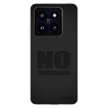 Picasee husă transparentă din silicon pentru Xiaomi 14 Pro - No Excuses