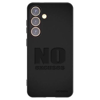 Picasee husă neagră din silicon pentru Samsung Galaxy S24 S921B 5G - No Excuses