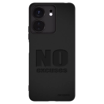 Picasee husă neagră din silicon pentru Xiaomi Redmi 13C 4G - No Excuses