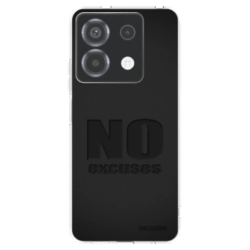 Picasee husă transparentă din silicon pentru Xiaomi Poco X6 - No Excuses