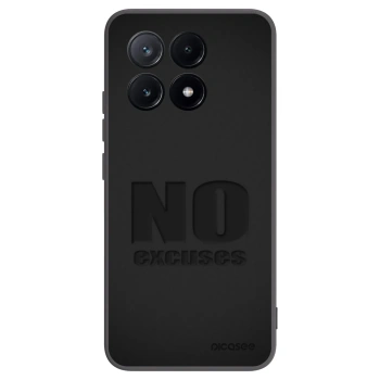 Picasee husă neagră din silicon pentru Xiaomi Poco X6 Pro - No Excuses