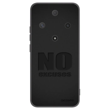 Picasee husă neagră din silicon pentru Honor Magic6 Lite 5G - No Excuses