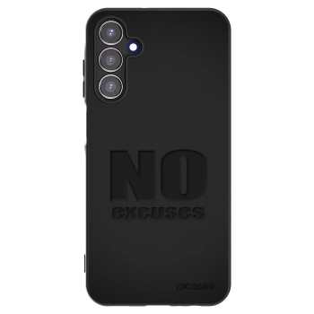Picasee husă neagră din silicon pentru Samsung Galaxy A15 A156B 5G - No Excuses