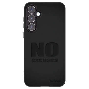 Picasee husă neagră din silicon pentru Samsung Galaxy A55 5G A556B - No Excuses