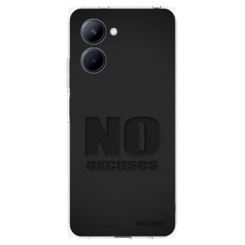 Picasee husă transparentă din silicon pentru Realme C33 (2023) - No Excuses