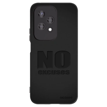 Picasee husă neagră din silicon pentru Honor 200 Lite - No Excuses