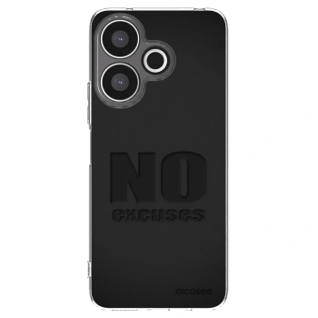 Picasee husă transparentă din silicon pentru Xiaomi Redmi 13 4G - No Excuses