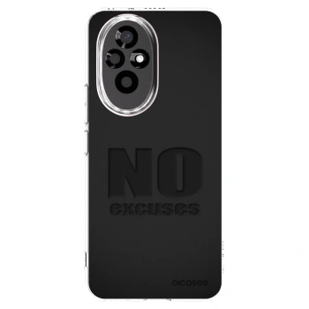 Picasee husă transparentă din silicon pentru Honor 200 5G - No Excuses