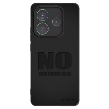 Picasee husă neagră din silicon pentru Xiaomi Redmi Note 14 5G - No Excuses