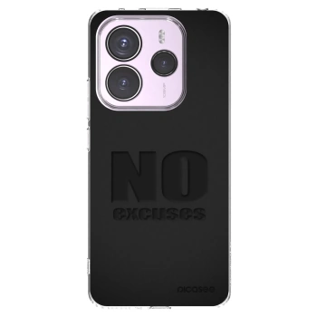 Picasee husă transparentă din silicon pentru Xiaomi Redmi Note 14 5G - No Excuses
