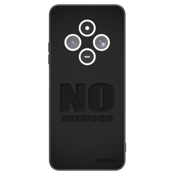 Picasee husă neagră din silicon pentru Xiaomi Redmi 14C - No Excuses