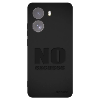 Picasee husă neagră din silicon pentru Xiaomi Poco X7 - No Excuses