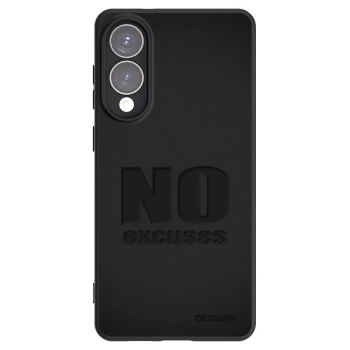 Picasee husă neagră din silicon pentru Samsung Galaxy S25 Edge 5G - No Excuses