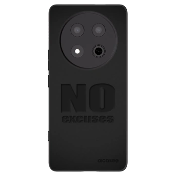 Picasee husă neagră din silicon pentru Honor Magic7 Lite 5G - No Excuses