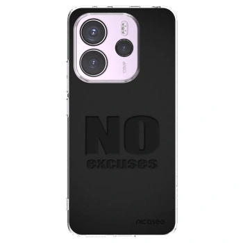 Picasee husă transparentă din silicon pentru Xiaomi Redmi Note 14 4G - No Excuses