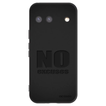 Picasee husă neagră din silicon pentru Google Pixel 9 - No Excuses