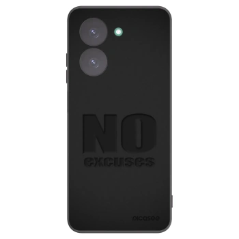 Picasee husă neagră din silicon pentru Xiaomi Redmi A5 - No Excuses