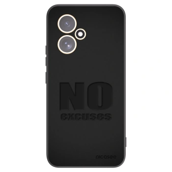 Picasee husă neagră din silicon pentru Honor 400 5G - No Excuses