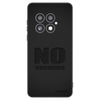 Picasee husă neagră din silicon pentru OnePlus 13 5G - No Excuses