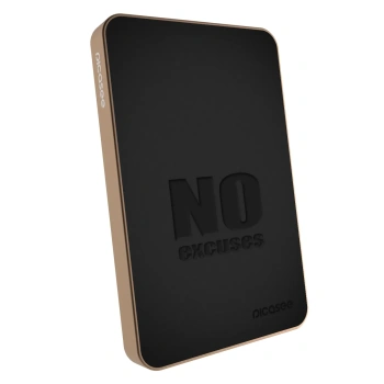 Powerbank cu MagSafe 5 000 mAh cu design propriu De aur - No Excuses