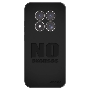 Picasee husă neagră din silicon pentru Xiaomi Redmi Note 15 Pro 4G - No Excuses