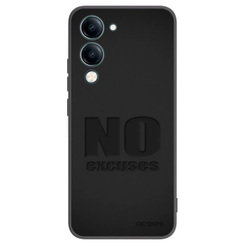 Picasee husă neagră din silicon pentru Vivo Y29s 5G - No Excuses