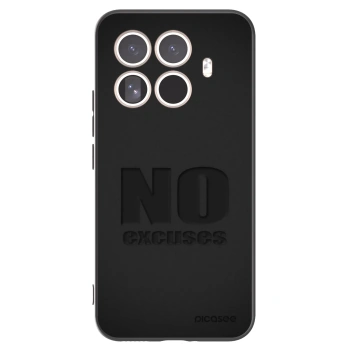 Picasee husă neagră din silicon pentru Xiaomi 15T Pro - No Excuses