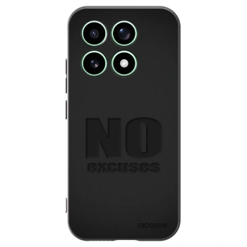 Picasee husă neagră din silicon pentru Xiaomi 17 - No Excuses