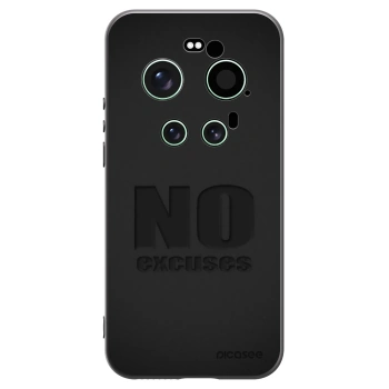 Picasee husă neagră din silicon pentru Xiaomi 17 Ultra - No Excuses