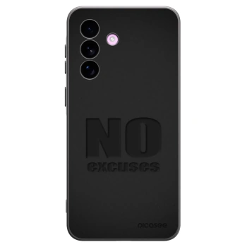 Picasee husă neagră din silicon pentru Samsung Galaxy A57 5G - No Excuses