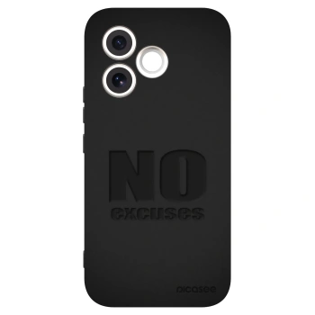 Picasee husă neagră din silicon pentru Honor 600 Lite - No Excuses