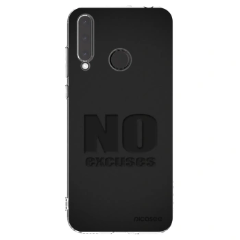 Picasee husă transparentă din silicon pentru Honor 20 Lite - No Excuses