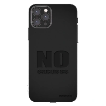 Picasee husă transparentă din silicon pentru Apple iPhone 11 Pro - No Excuses