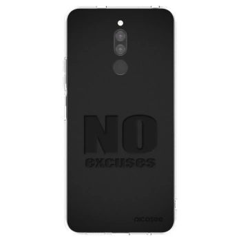 Picasee husă transparentă din silicon pentru Xiaomi Redmi 8 - No Excuses