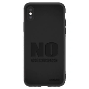 Picasee ULTIMATE CASE pentru Apple iPhone X/XS - No Excuses