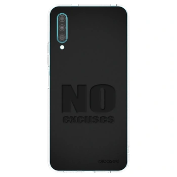Picasee husă transparentă din silicon pentru Samsung Galaxy A30s A307F - No Excuses