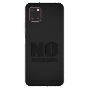 Picasee husă transparentă din silicon pentru Samsung Galaxy Note 10 Lite N770F - No Excuses