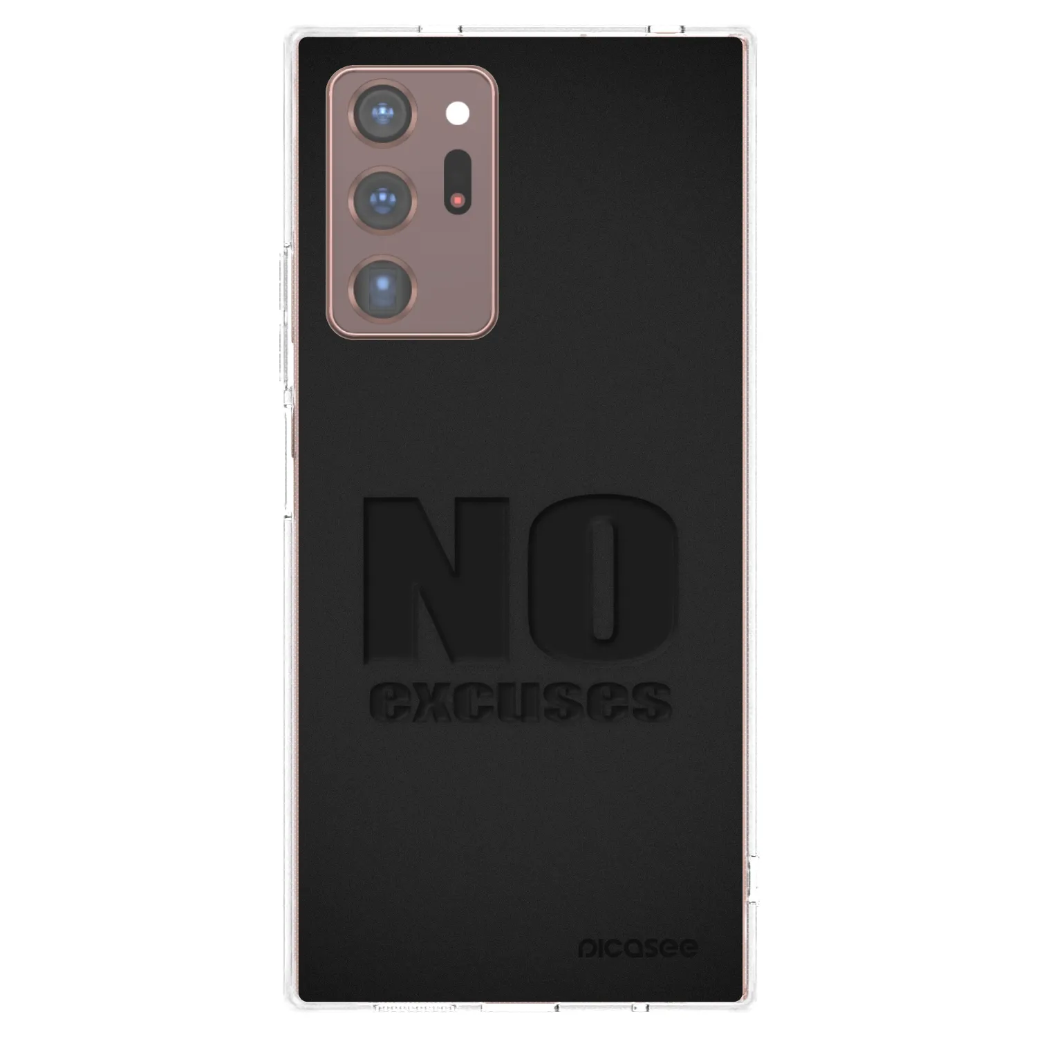 Picasee husă transparentă din silicon pentru Samsung Galaxy Note 20 Ultra - No Excuses