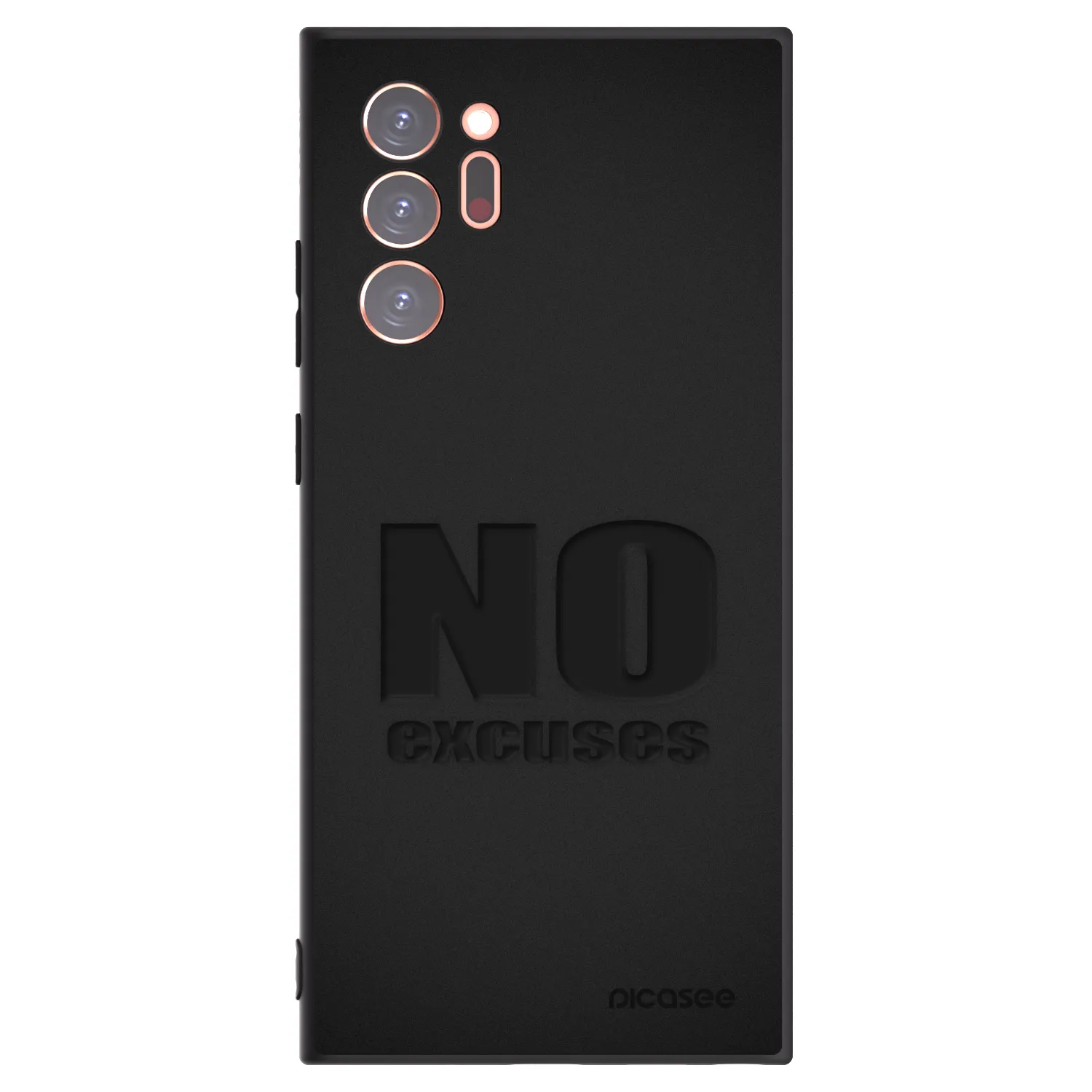 Picasee husă neagră din silicon pentru Samsung Galaxy Note 20 Ultra - No Excuses