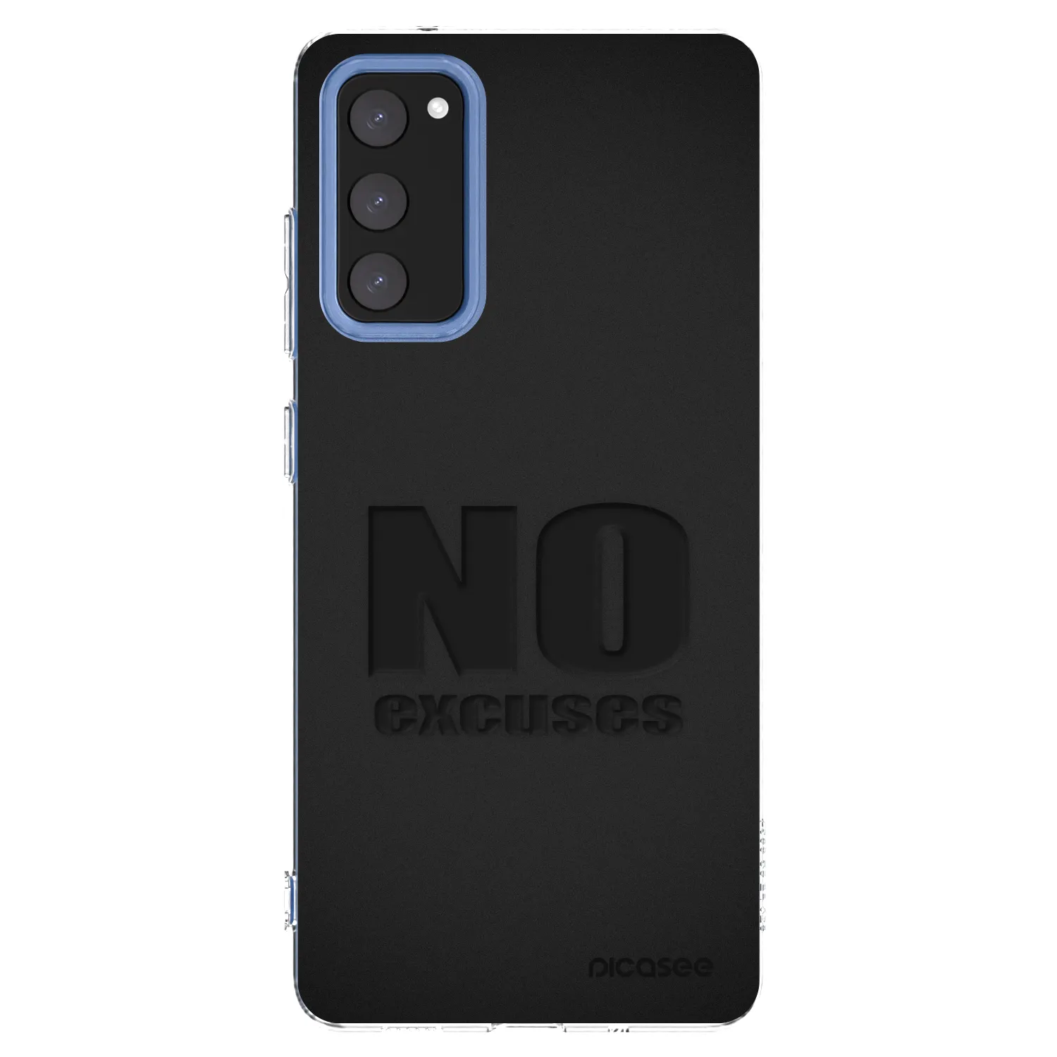 Picasee husă transparentă din silicon pentru Samsung Galaxy S20 FE - No Excuses